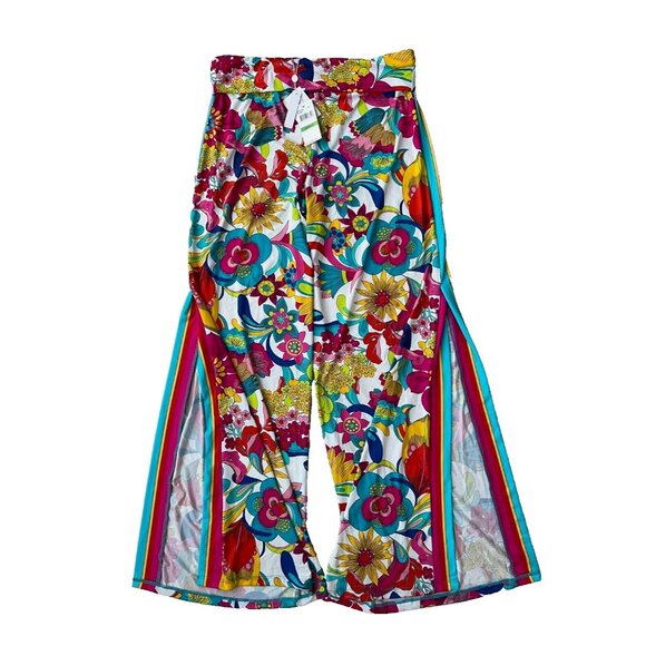 Trina Turk Fontaine Swim Cover Up Pant Floral ( L ) - Picture 7 of 8